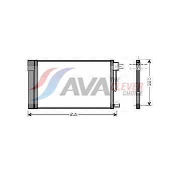 Condenseur, climatisation AVA QUALITY COOLING FTA5314D