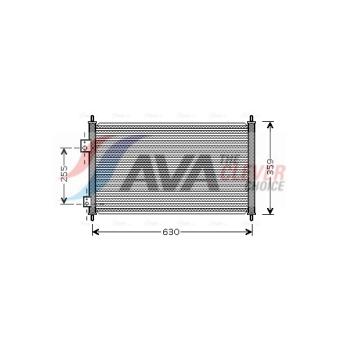 Condenseur, climatisation AVA QUALITY COOLING HD5165