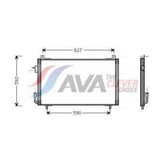 Condenseur, climatisation AVA QUALITY COOLING PE5192
