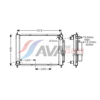 Module de refroidissement AVA QUALITY COOLING RTM499