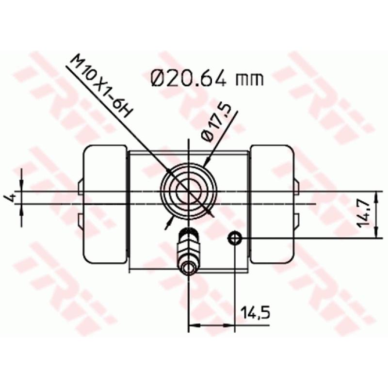 Cylindre de roue TRW BWF113 - Visuel 1