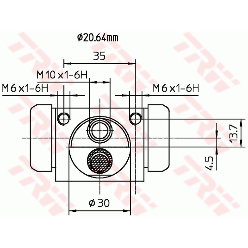 Cylindre de roue TRW BWF318 - Visuel 1