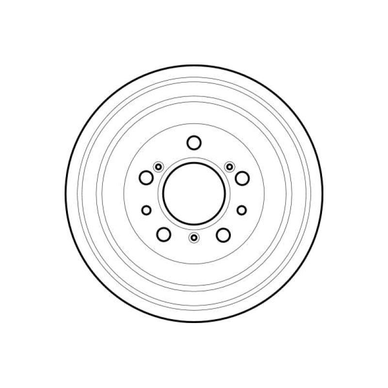 Tambour de frein TRW DB4023 - Visuel 1