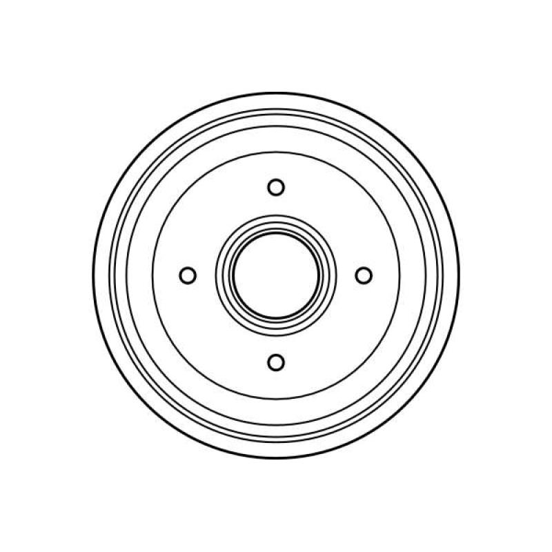 Tambour de frein TRW DB4067 - Visuel 1