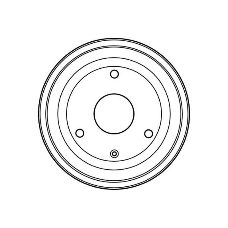 Tambour de frein TRW DB4079 - Visuel 1