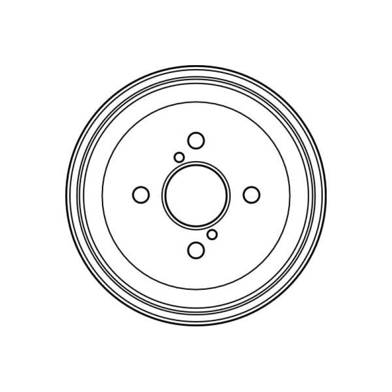 Tambour de frein TRW DB4115 - Visuel 1