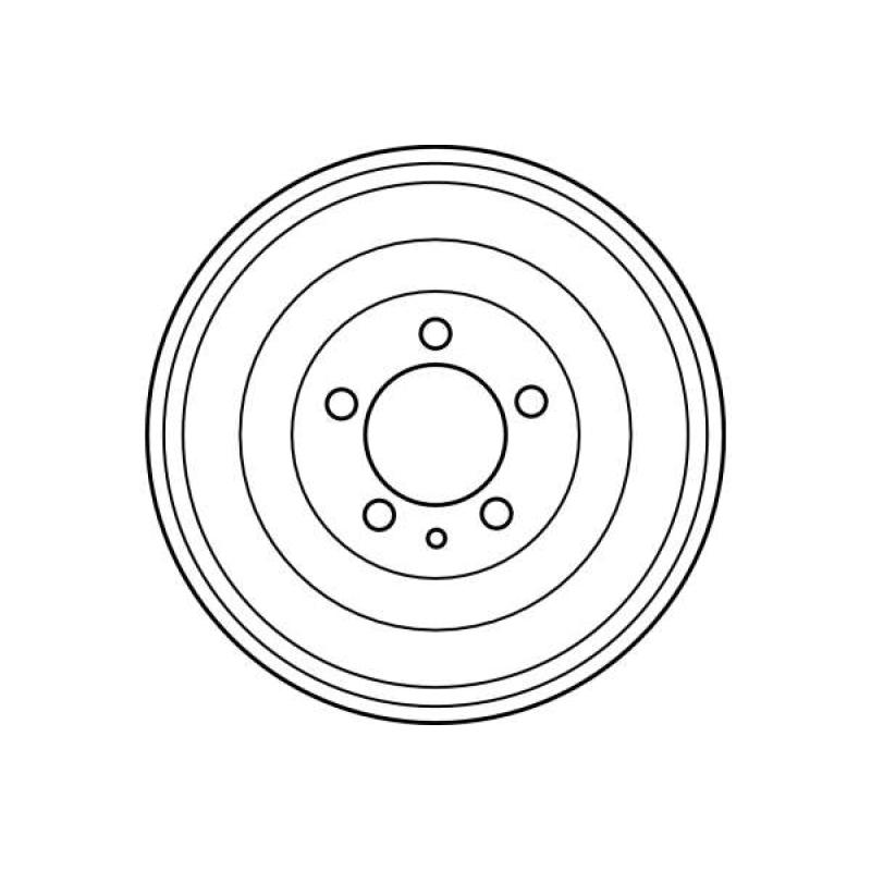 Tambour de frein TRW DB4157 - Visuel 1