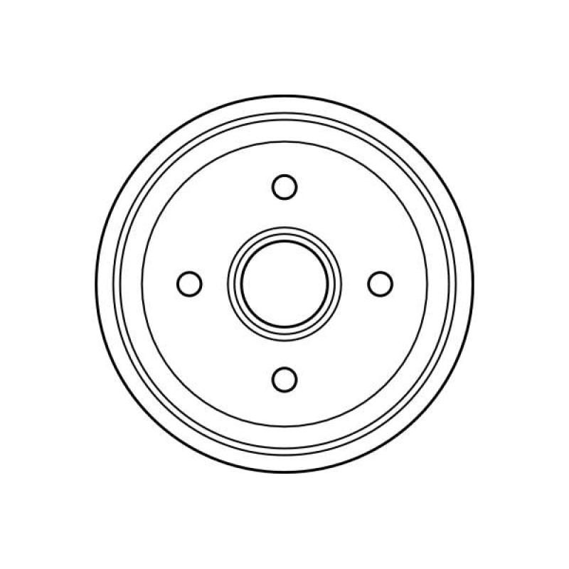 Tambour de frein TRW DB4159 - Visuel 1