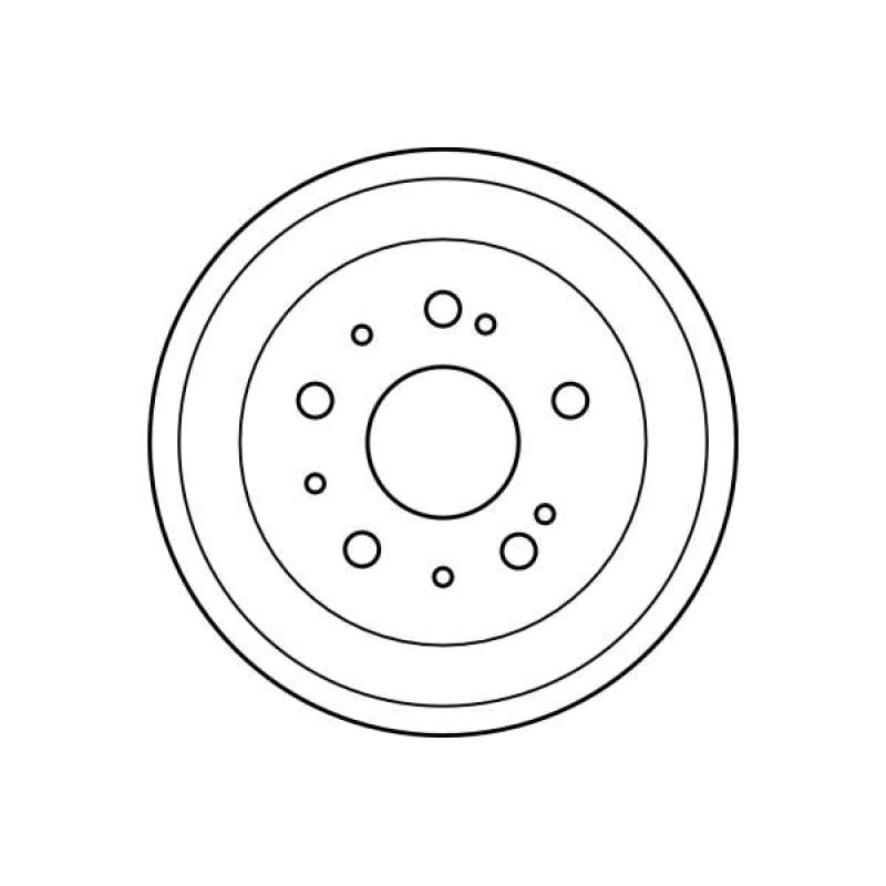 Tambour de frein TRW DB4162 - Visuel 1