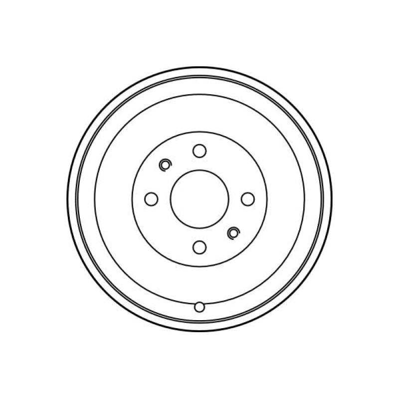 Tambour de frein TRW DB4210 - Visuel 1