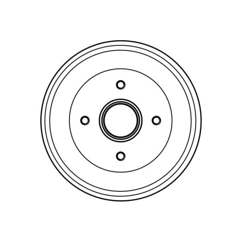 Tambour de frein TRW DB4238 - Visuel 1