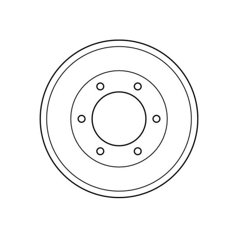 Tambour de frein TRW DB4281 - Visuel 1