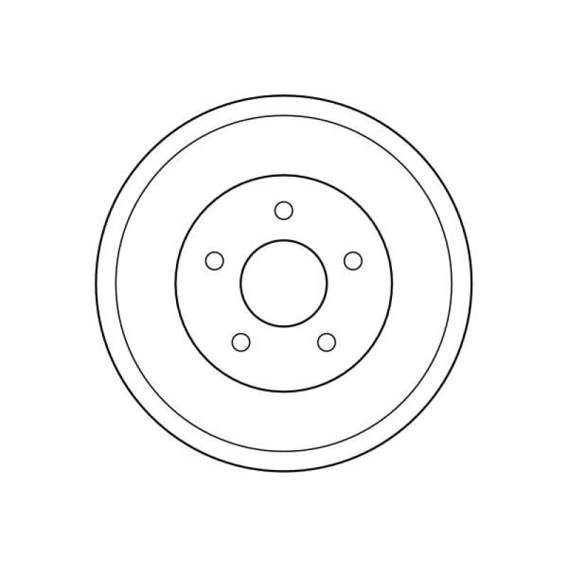 Tambour de frein TRW DB4309 - Visuel 1