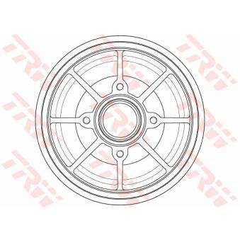Tambour de frein TRW DB4546MR