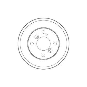 Tambour de frein TRW