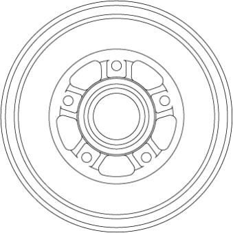 Tambour de frein TRW