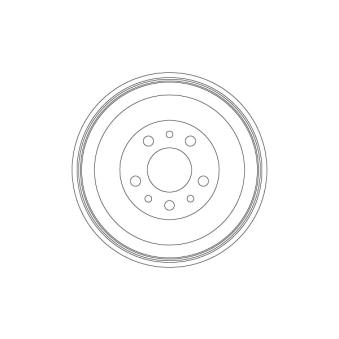 Tambour de frein TRW