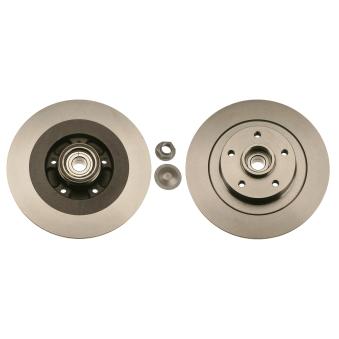 Jeu de 2 disques de frein arrière TRW