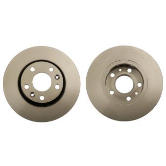 Jeu de 2 disques de frein avant TRW