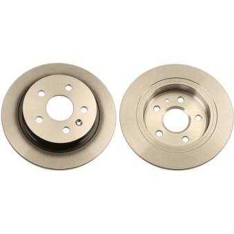 Jeu de 2 disques de frein arrière TRW