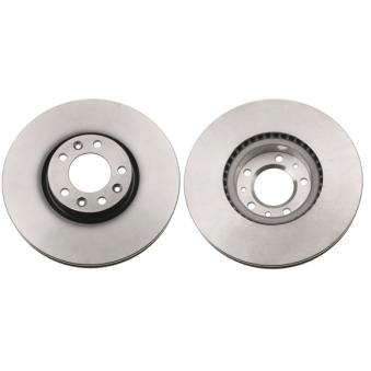 Jeu de 2 disques de frein avant TRW