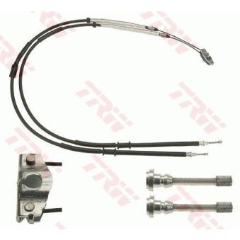 Tirette à câble, frein de stationnement TRW