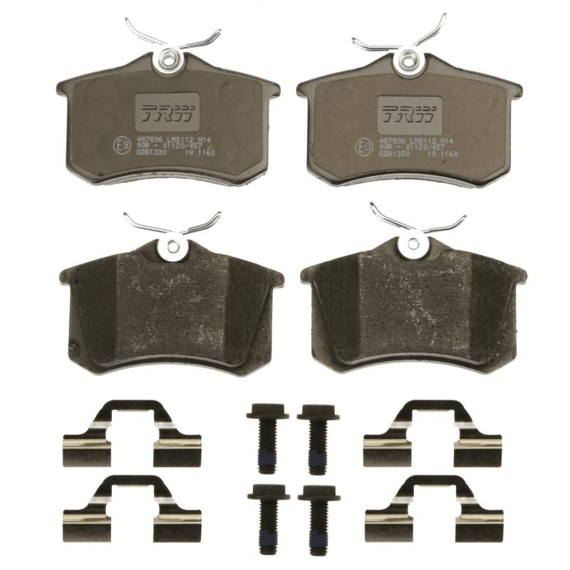 Jeu de 4 plaquettes de frein arrière TRW GDB1330 - Visuel 2