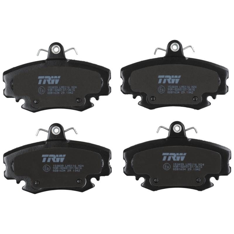 Jeu de 4 plaquettes de frein avant TRW GDB1634 - Visuel 3