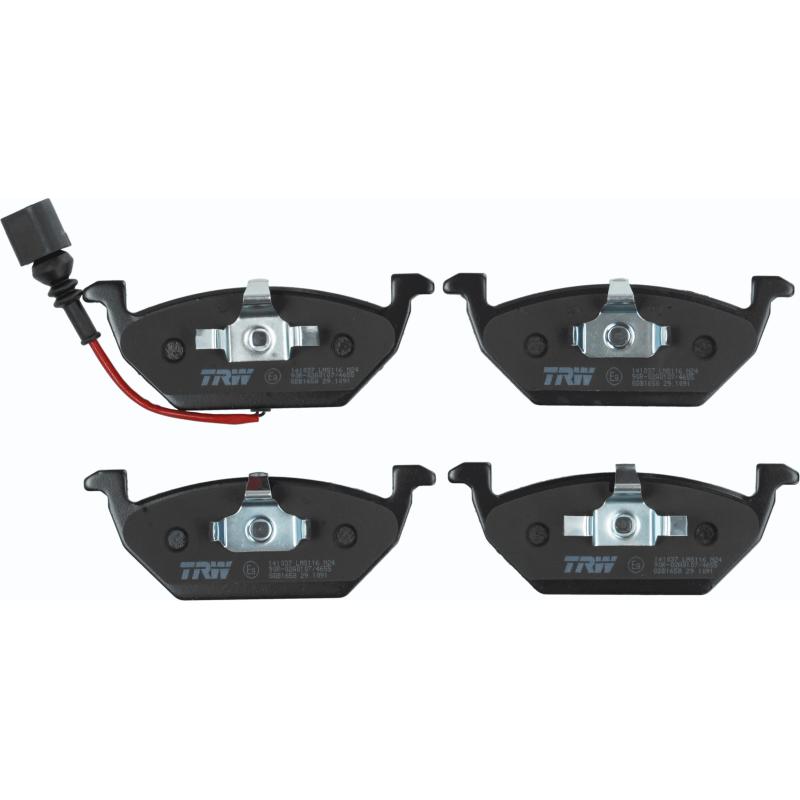 Jeu de 4 plaquettes de frein avant TRW GDB1658 - Visuel 1
