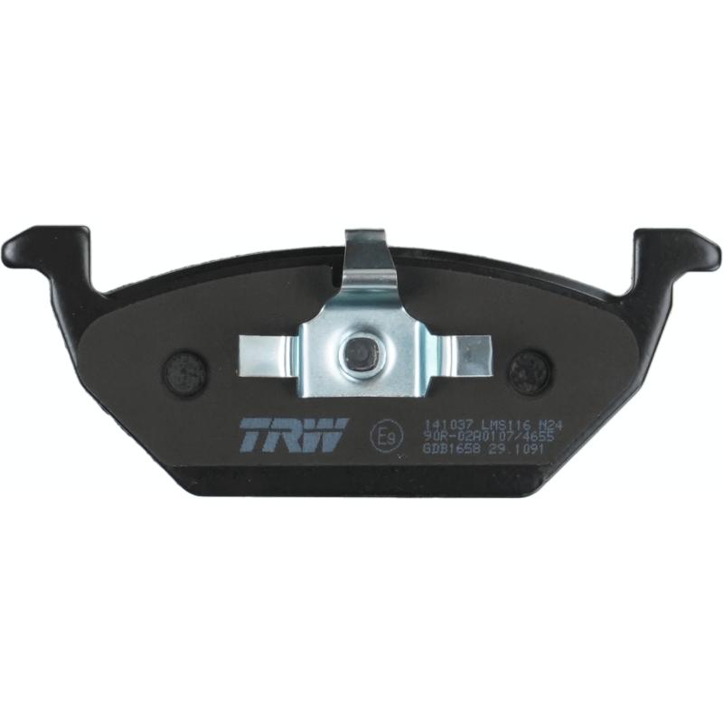 Jeu de 4 plaquettes de frein avant TRW GDB1658 - Visuel 3