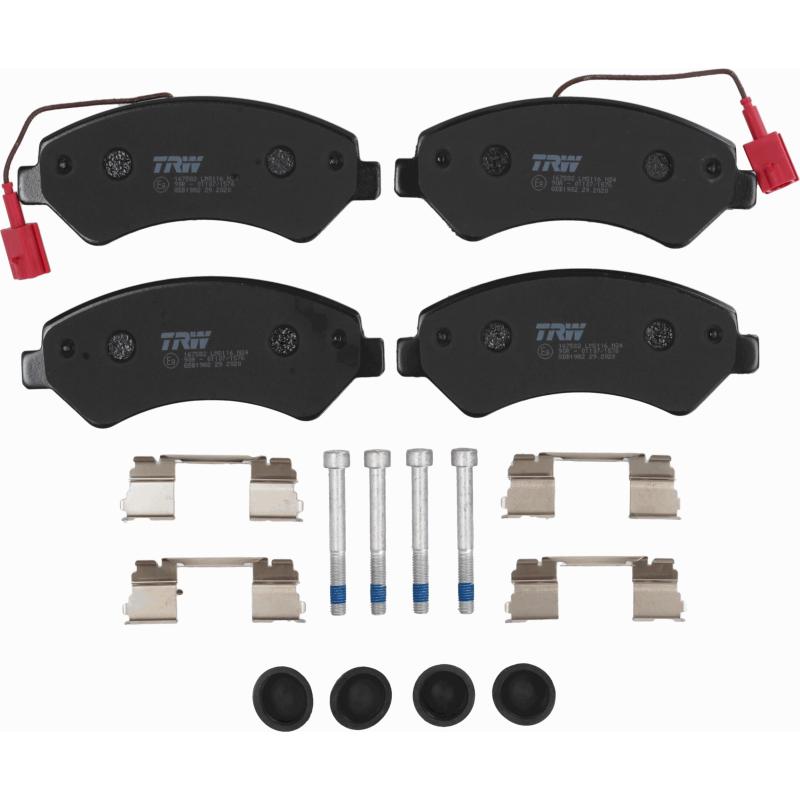Jeu de 4 plaquettes de frein avant TRW GDB1982 - Visuel 1