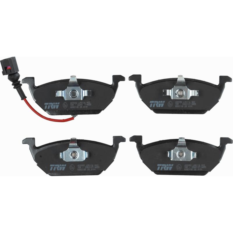Jeu de 4 plaquettes de frein avant TRW GDB2108 - Visuel 1