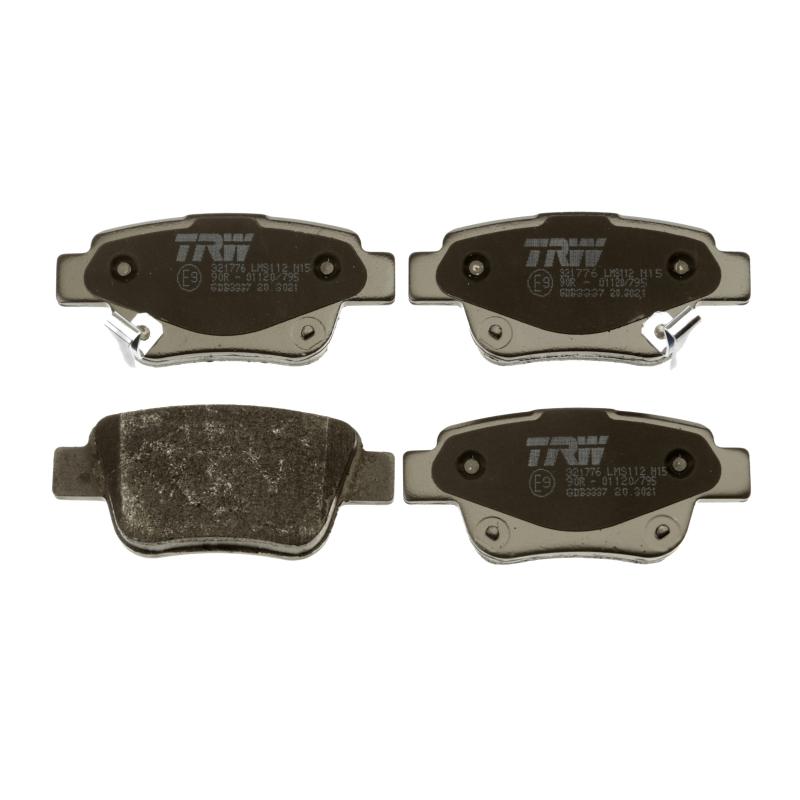 Jeu de 4 plaquettes de frein arrière TRW GDB3337 - Visuel 3