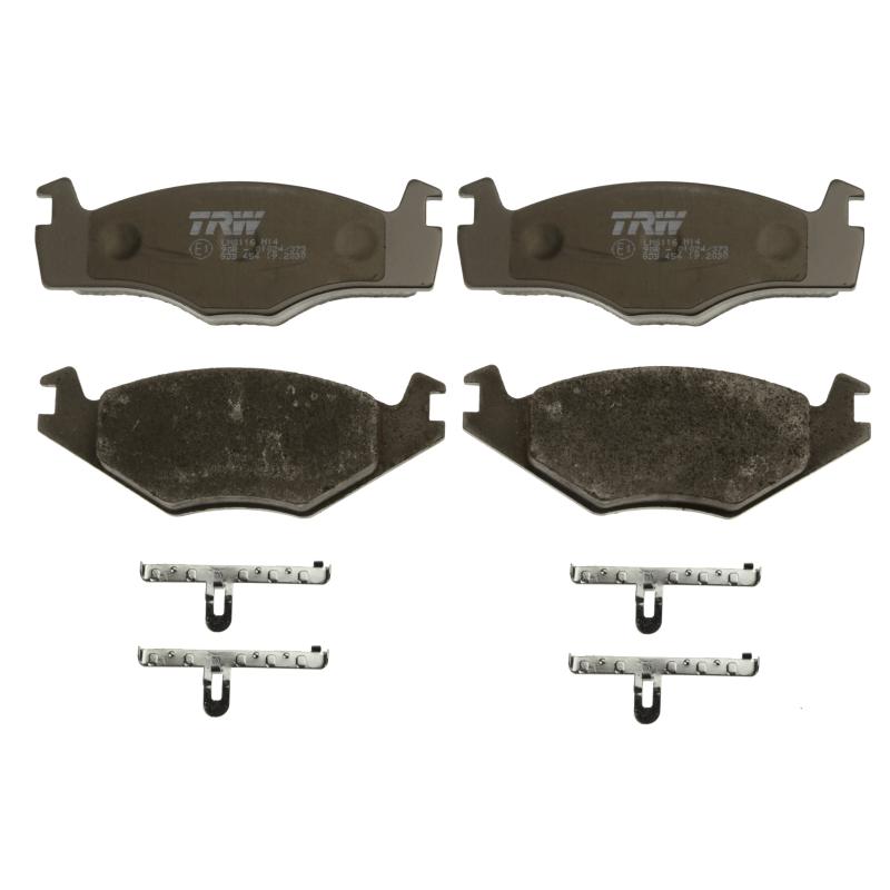 Jeu de 4 plaquettes de frein avant TRW GDB454 - Visuel 3