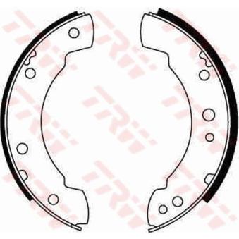 Jeu de mâchoires de frein TRW