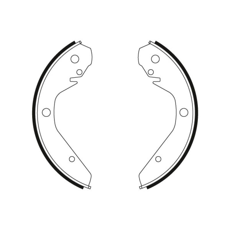 Jeu de mâchoires de frein TRW GS8026 - Visuel 1