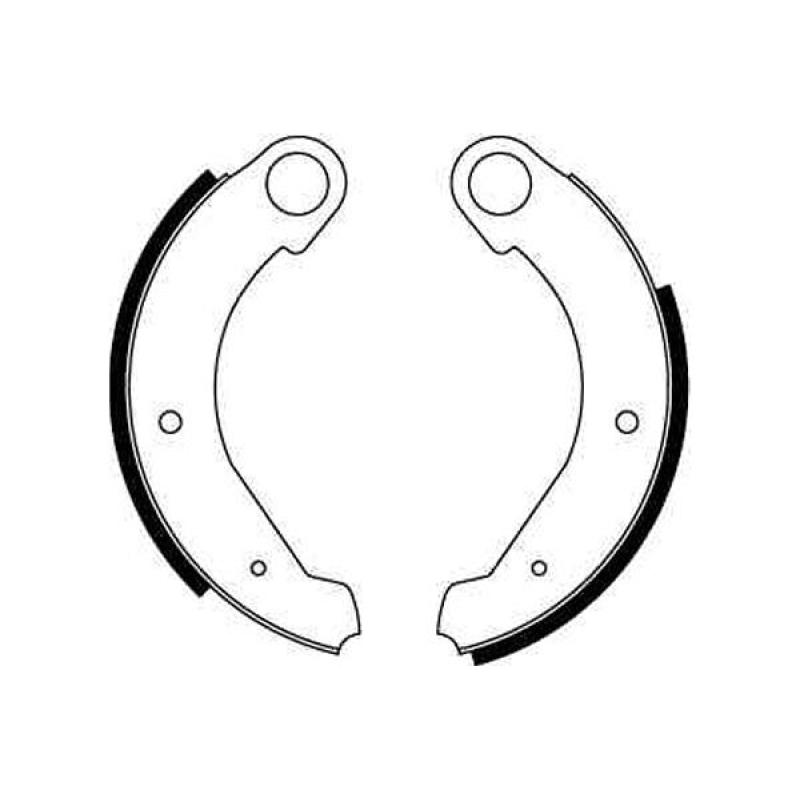 Jeu de mâchoires de frein TRW GS8053 - Visuel 1