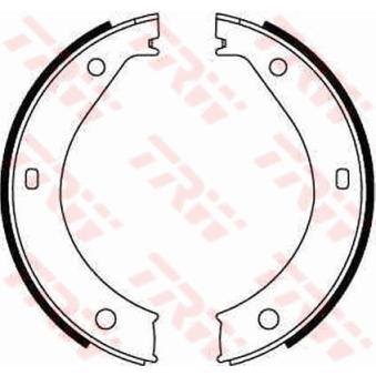 Jeu de mâchoires de frein, frein de stationnement TRW