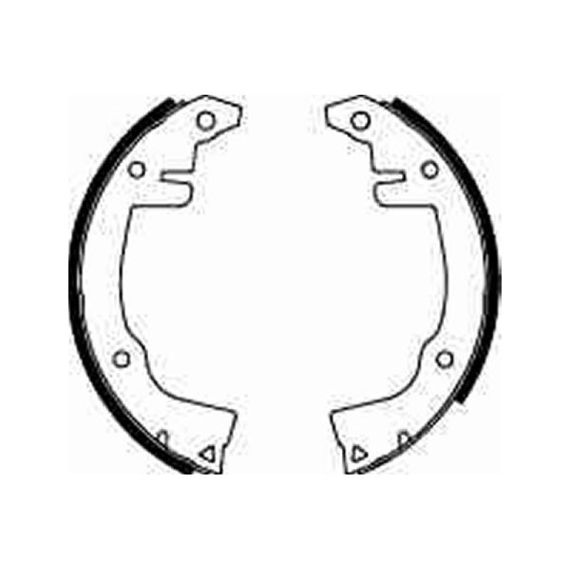 Jeu de mâchoires de frein TRW GS8268 - Visuel 1
