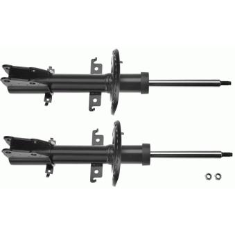 Jeu de 2 amortisseurs avant TRW