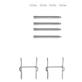 Kit d'accessoires, plaquette de frein à disque TRW