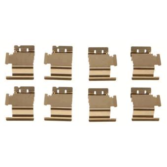 Kit d'accessoires, plaquette de frein à disque TRW