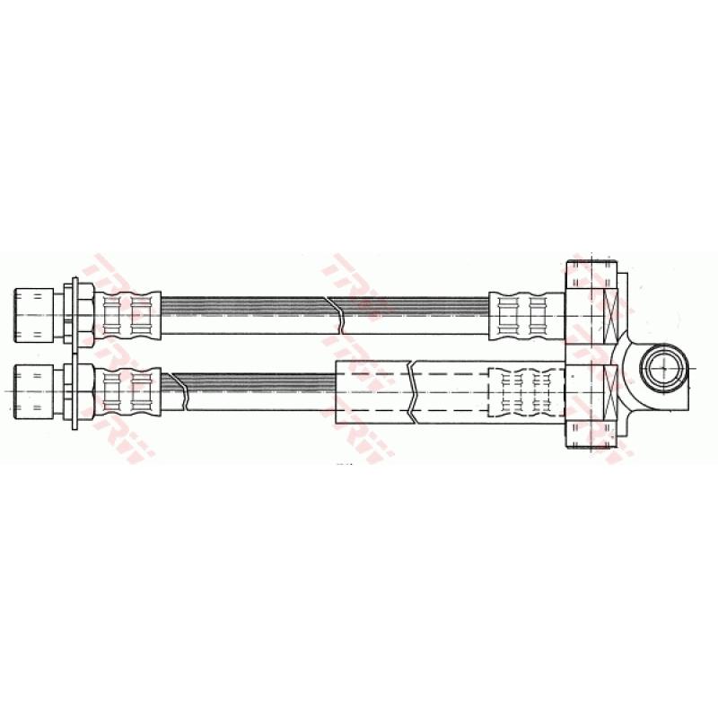 Flexible de frein TRW PHA277 - Visuel 1