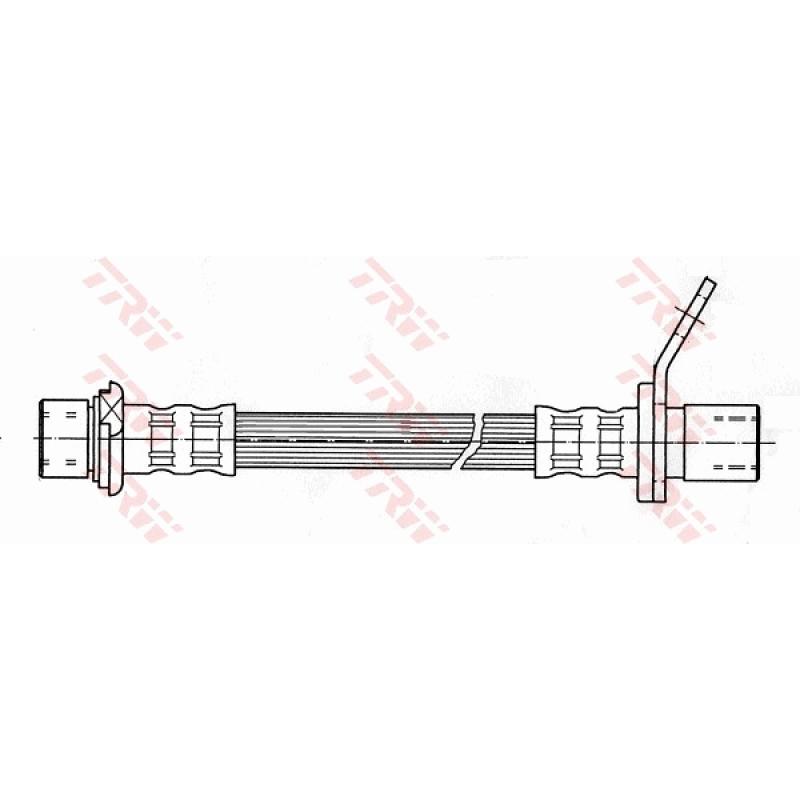 Flexible de frein TRW PHA393 - Visuel 1