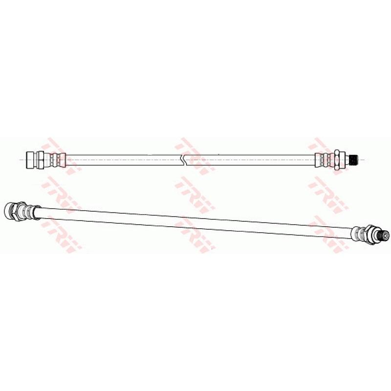 Flexible de frein TRW PHB124 - Visuel 1