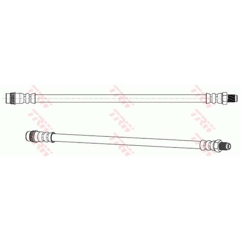 Flexible de frein TRW PHB407 - Visuel 1