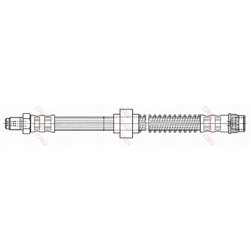 Flexible de frein TRW PHB433 - Visuel 1