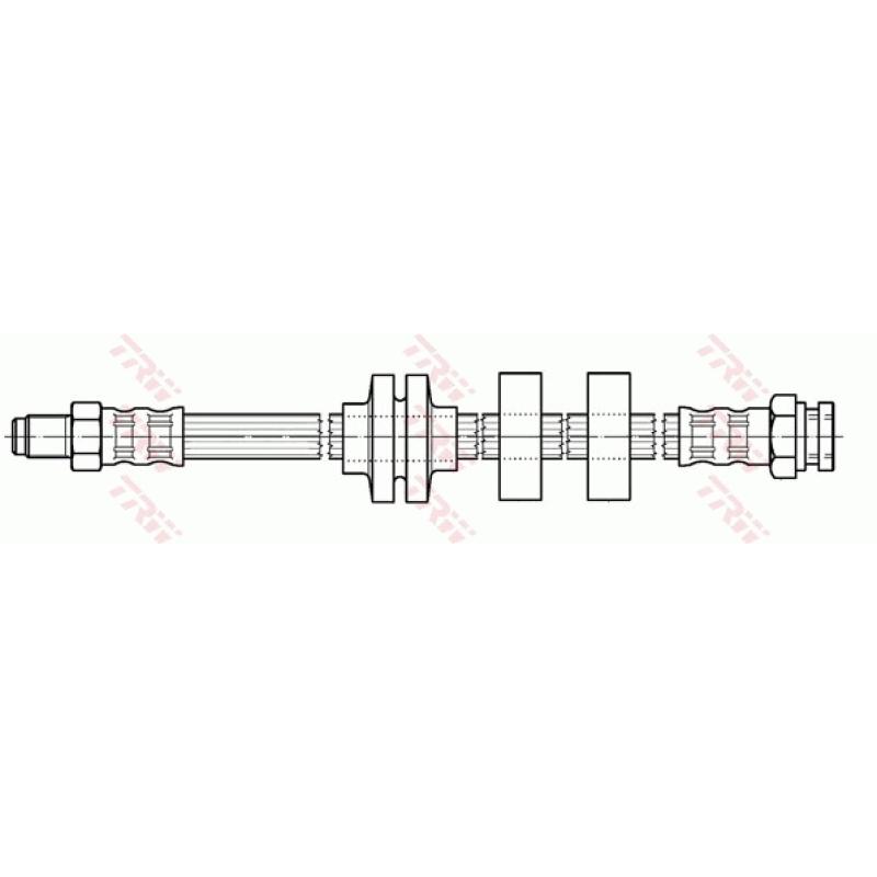 Flexible de frein TRW PHB491 - Visuel 1