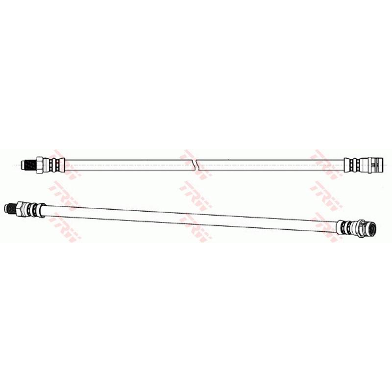 Flexible de frein TRW PHB573 - Visuel 1