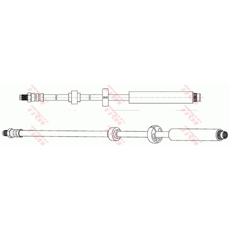 Flexible de frein TRW PHB674 - Visuel 1